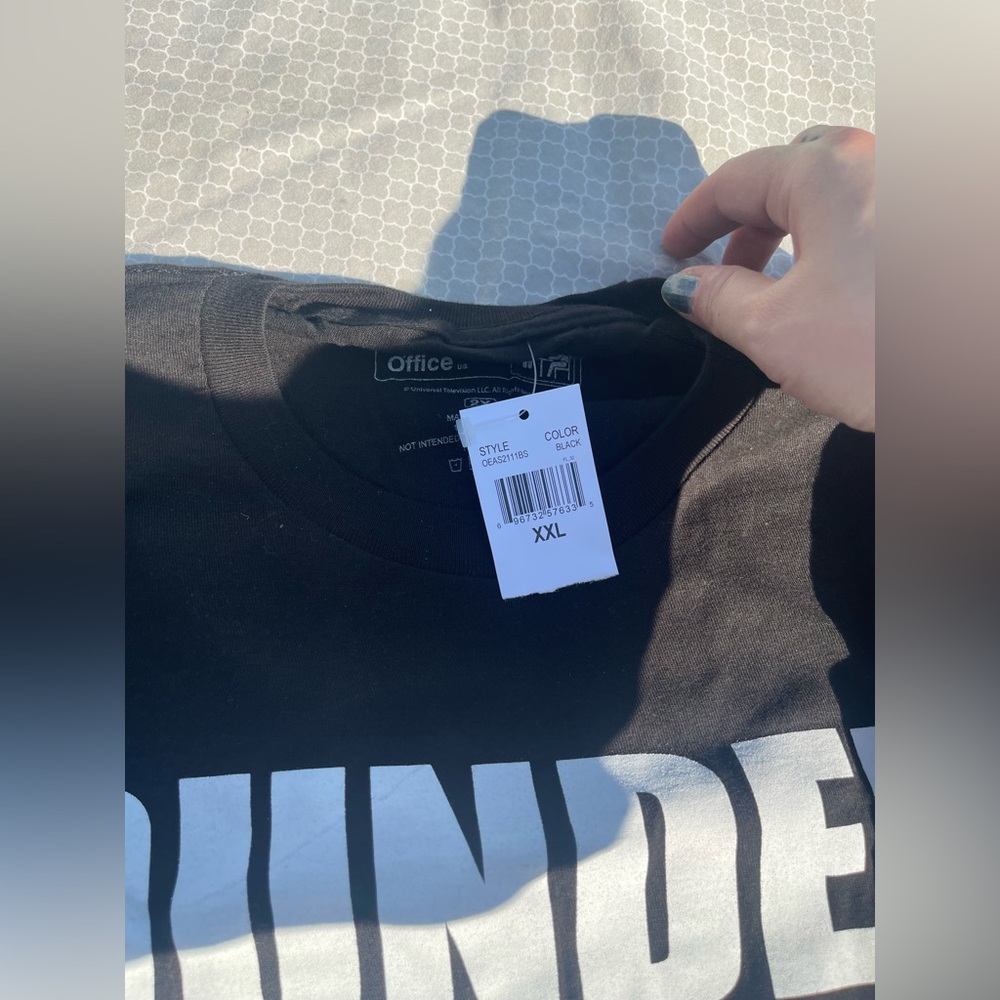 The Office Black Graphic T-Shirt XXL